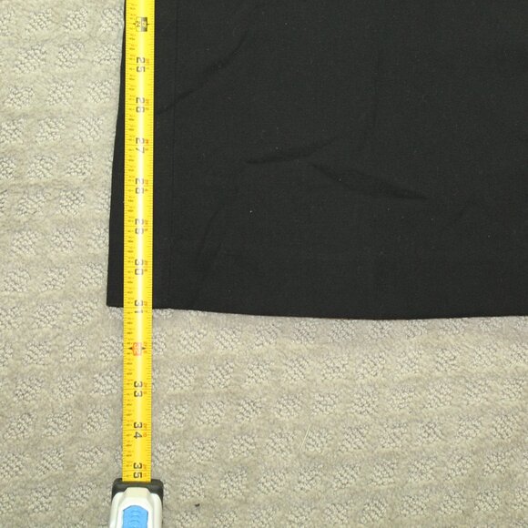 Ann Taylor Loft Julie Fit Dress Pants Wide Leg Trousers Black Womens Size 10 - Picture 4 of 7